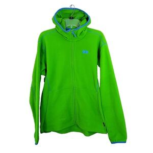 Helly Hansen Men's Daybreaker Polartec Fleece Jacket Large Green Hoodie